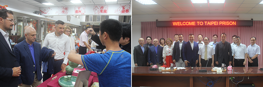 Member of the Parliament of Romania visited Taipei Prison on 8th of July 2019.