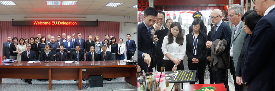 European Union representatives in Taiwan visited Taipei Prison on January 10th 2019.